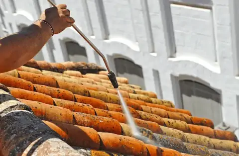 Nettoyage de toitures - Exincourt